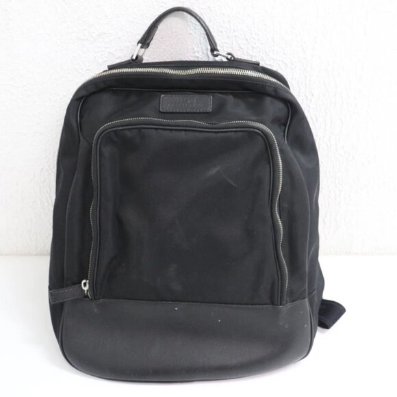 VERSACE Black Compact Backpack - Picture 1 of 9